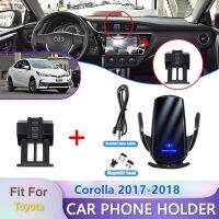 ที่จับโทรศัพท์มือถือรถยนต์สำหรับ Toyota Corolla E160 E170 2017 2018ตัวยึดโทรศัพท์อุปกรณ์เสริมสำหรับ S