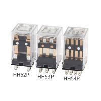 } {": สวิตช์รีเลย์แม่เหล็กไฟฟ้าขดลวดขนาดจิ๋ว,HH54P HH52P HH53P LED DC 6V 12V 24V AC 220V MY2NJ/MY3NJ/MY4NJ