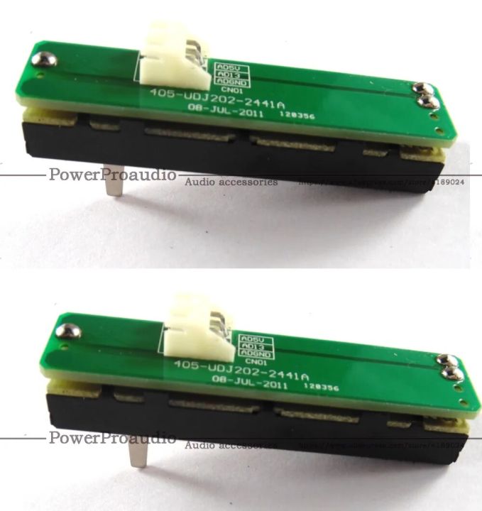 2-pcs-cross-fader-assembly-for-pioneer-ddj-sr-sx-djm-250-704-djm250-a032-with-pcb