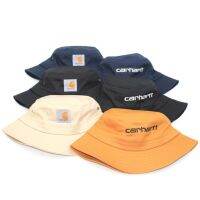 Carhartt หมวกชาวประมงสำหรับผู้ชายและผู้หญิง,ใหม่หมวกบังแดดหมวกสตรีททันว่างมีตัวอักษรสั้นชายคา