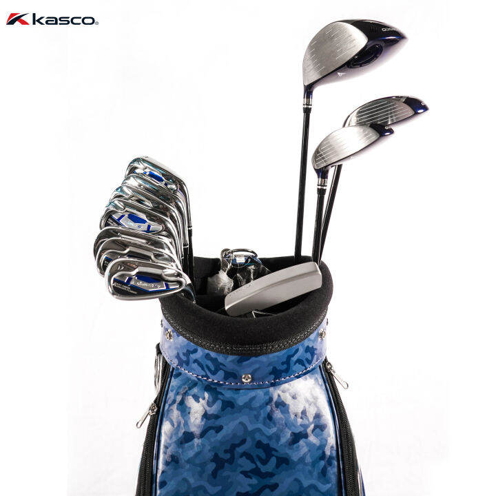 ผ่อน-0-kasco-ชุดเซ็ทไม้กอล์ฟ-dimpals-g7-mens-fullset-club-11pcs-free-caddy-bag