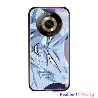 เคสฝาหลัง Realme 11 Pro 5G Realme 11 Pro + 5G ลายการ์ตูนอะนิเมะกระจกเทมเปอร์เคสมันวาวกันกระแทก