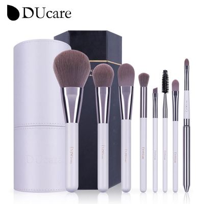 DUcare Makeup Brushes Set 8Pcs Professional Germany BASF Fiber Hair With Holder Foundation Eyeshadows Eyebrow Makeup Brush Kit Makeup Brushes Sets