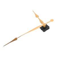 High Torque Long Shaft Clock Movement Mechanism with 12 Inch Long Spade Hands (Gold)