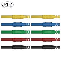 【YF】 JZDZ 10pcs 4mm Banana Plug Female Socket Copper Extension Cord Connector  Electrical J.10051