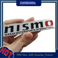 XSD 1 X โลหะ NISMO Nissan Motorsport โลโก้รถกันชนหน้ารถยนต์สติกเกอร์รูปลอกตรารถยนต์ตกแต่งสำหรับ NISSAN