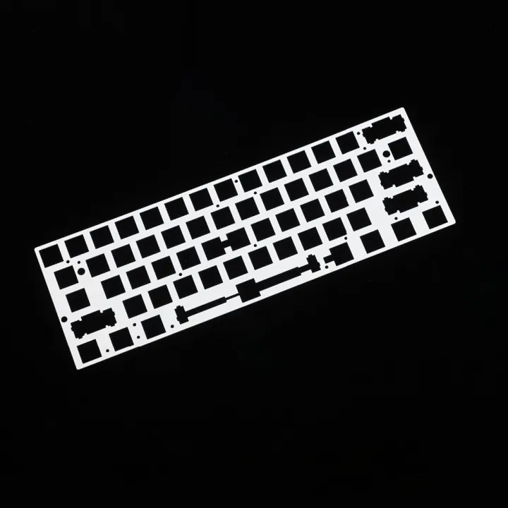 60 61 GK61 ss Alu Plate Steel ss Anodized Plate Mounted Stabilizers PCB