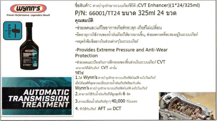 wynns-ยาเกียร์-น้ำมันเกียร์-สารบำรุงระบบเกียร์-ช่วยลดเกียร์กระตุก-ยื่นอายุการใช้งานเกียร์-ป้องกันการสุกหรอ-หรัส-64506-666001-tt24