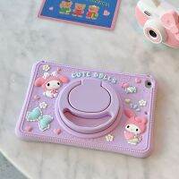 Sanrio Mymelody พร้อมสายคล้องที่ถือ Ipad Air Ipad 2021 11 6 10.9 4เคสมินิโปรนิ้วซิลิโคน10.2นิ่ม