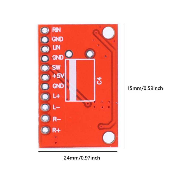 บอร์ดโมดูลเครื่องขยายเสียงบอร์ดสองช่องเครื่องขยายเสียงมากๆ-pam8403-2-3w-5v