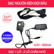 NGUỒN SẠC 4.2V -- 500mA DÂY ĐEO CHO ĐÈN ĐỘI ĐẦU