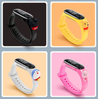 Kids Cartoon Digital Watch Cute Watch Sports Waterproof Silicone Band LED Digital Wrist Watch