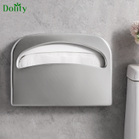 เครื่องจ่ายฝาครอบที่นั่งในห้องน้ำ Dolity เหล็กสแตนเลสสำหรับร้านอาหารห้องน้ำสำนักงาน