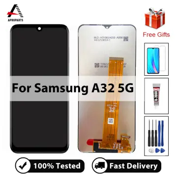 OEM For Realme C25Y 6.5 LCD Display Touch Screen Digitizer Assembly Black  Frame
