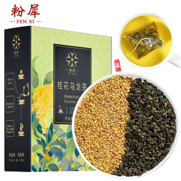 Osmanthus Oolong Tea Boxed Triangle Bag Flavored Tea, Cold Brew Scented