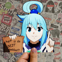 Aqua Meme Konusba  สติ๊กเกอร์ Konosuba Best Goddess Megumin Sticker Anime Stickers