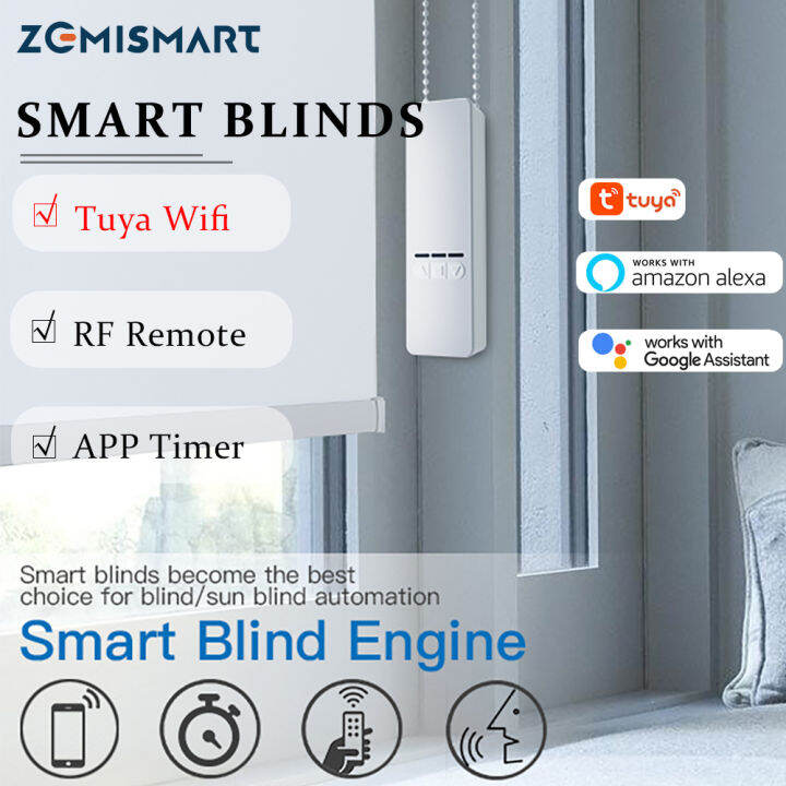 ZEMISMART Tuya WiFi Roller Shade Driver DIY Smart Motorized Chain