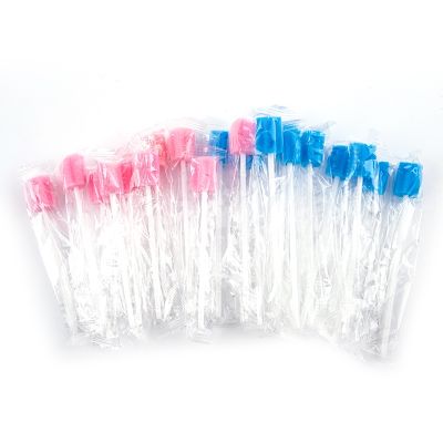 ۩﹊ 10Pcs/Set Disposable Oral Care Spong Swabs Unflavored Sterile Dental Swabsticks Sterile Dental Swabsticks Pad