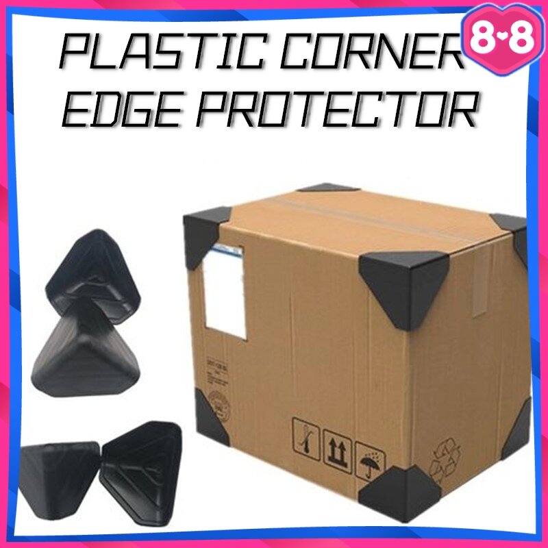Details about   Plastic Corner Edge Cover Protector for Packing Shipping Parcel Courier Box 