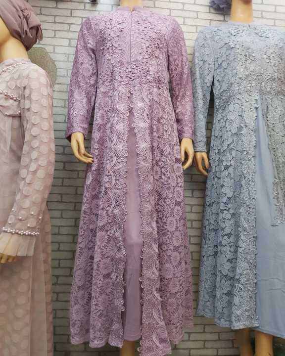 ( COD ) NEW COLLECTION DRESS BROKAT IMPORT SUPER MEWAH/DRESS BROKAT ...