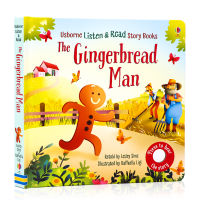 Usborne produces Gingerbread Man key phonation Book The Gingerbread Man original English Picture Book Music fairy tale phonation Book low childhood enlightenment touch phonation book