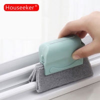 Houseeker หน้าต่างการทำความสะอาดร่องแปรงถอดออกได้ Reusable มุมช่องว่างที่ทำความสะอาดแปรงผิวมันฝุ่นแปรงห้องน้ำเครื่องมือทำครัว