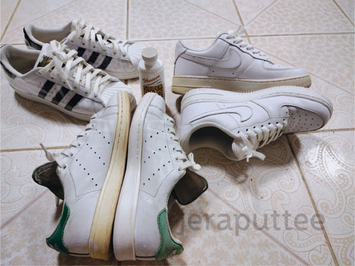 สีทาขอบยางรองเท้าผ้าใบ-ปากกาทาขอบ-ขอบยางรองเท้ากีฬาสีขาว-คืนความขาวให้ขอบรองเท้าผ้าใบ-เมื่อขอบรองเท้าเหลือง-super-plus-white-made-in-malaysia