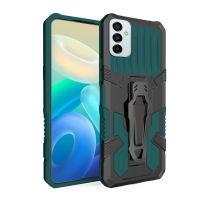 เคส Samsung Galaxy A54 5G Case กรณีผู้ถือเข็มขัดคลิปป้องกันทหารเกรดกันกระแทกแข็งเสริมฝาครอบด้านหลัง