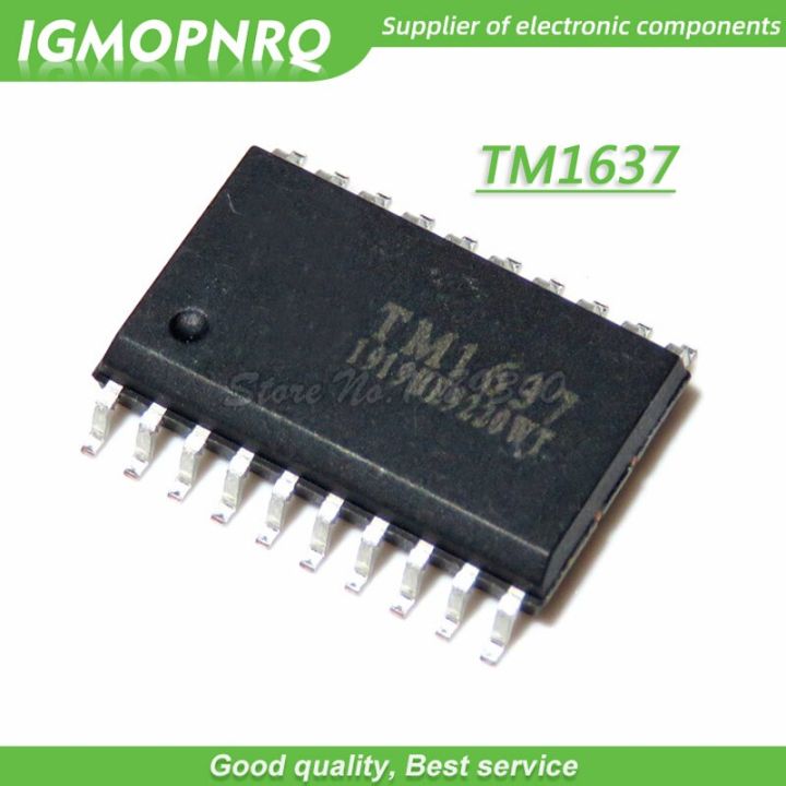 10pcs/lot TM1637 TM1638 SOP20 LED digital tube driver chip New Original