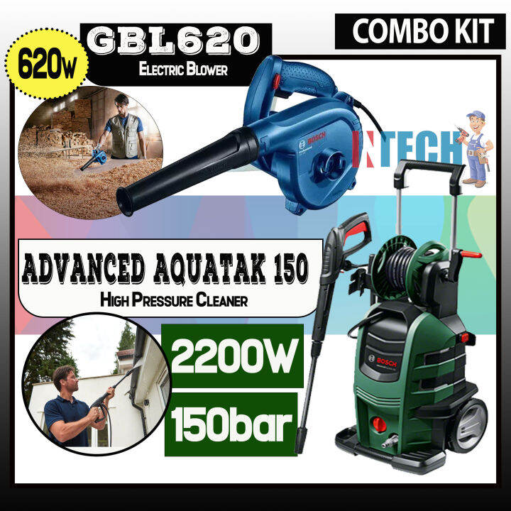 BOSCH COMBO KIT GBL620 ELECTRIC BLOWER C/W ADVANCEDAQUATAK 150 HIGH