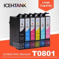 【The-Best】 Thinkerz ICHTANK รองรับสำหรับ Epson หมึก Stylus Photo P50 T59 R265 270 285 290 RX560 585 610 650 685เครื่องพิมพ์ PX650W