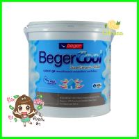 สีน้ำทาภายนอก BEGERCOOL SUPER CERAMIC SHIELD #4400 กึ่งเงา 1 แกลลอน (3.8 ลิตร)WATER-BASED EXTERIOR PAINT BEGERCOOL SUPER CERAMIC SHIELD #4400 SEMI-GLOSS 1GAL **ขายดีที่สุด**