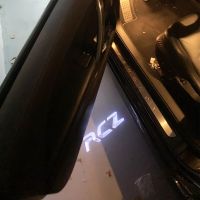 Carbar Car LED Door Logo Light Laser Decoration Shadow Projector Light For Peugeot 408 508 RCZ C4L LED Courtesy Lamps Bulbs  LEDs HIDs