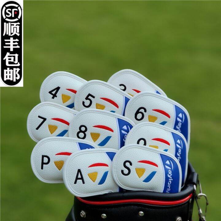 Color TLM wood putter iron set golf club cover head cover cap cover