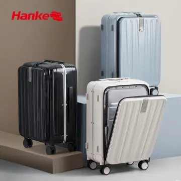 Hanke H9860 24 inch Lightweight Durable Hardside Suitcase W Spinner Wheels