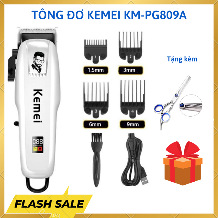 tông đơ cắt tóc tặng kèm  bộ kéo  dao cạo  áo choàng  Shop Vinh Thắm