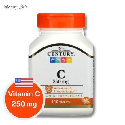 [Exp03/2024] 21st Century, Vitamin C, 250 mg, 110 Tablets