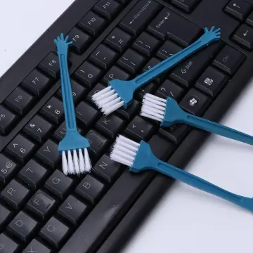 1pc Desktop Mini Broom And Keyboard Cleaning Brush