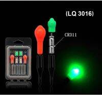 แท่งไฟอิเล็กทรอนิกส์2ชิ้น/ล็อต LQ4535เบ็ดตกปลากลางคืนรวบรวมเรืองแสงแท่งส่องสว่างทำงานร่วมกับแบตเตอรี่ CR311
