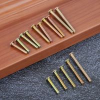 10 buah M4 Phillips sekrup pengikat furnitur pegangan baut perangkat keras M4 x 25mm/30mm/35mm/40mm/45mm panjang sekrup tarik fitting