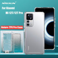 Nillkin ธรรมชาติกรณีสำหรับ Xiaomi 12ครั้ง Pro ปลอก Mi 12ครั้ง Pro ใสธรรมชาติกรณี TPU อัลตร้าบางปกหลังนิ่ม