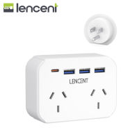 LENCENT Au/nz ให้กับเราปลั๊กตัวแปลงกับ2ร้าน4เครื่องชาร์จ USB อะแดปเตอร์เต้าเสียบอเมริกัน Adaptor Traveling สายดินสำหรับสหรัฐอเมริกาเม็กซิโกแคนาดาประเทศไทย Peru ฟิลิปปินส์ไต้หวัน (Type B)