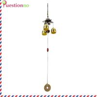 {Questionno} กระดิ่งลมกลางแจ้ง Living Yard Garden Tubes Bells Hanging Ornaments Gift