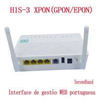 H1S-3 GPON EPON XPON 1GE+ 3FE+ 1 POTS+Wifi ONU ONT English firmware Second-hand