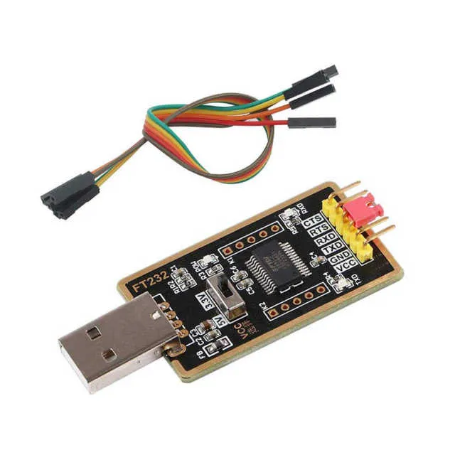 FT232RL FTDI USB To TTL Adapter USB To Serial Converter สำหรับโครงการ ...