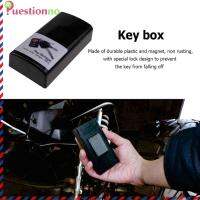 Secret Stash Key Safe Storage Box Magnetic Portable Hidden Car Keys Holder For Car Truck Home Office Travel Outdoor Black