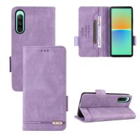 สำหรับ Sony Xperia 10 IV เคสหน้ังกลับมือถือเข็มกลัดแม่เหล็ก (คลังสินค้าพร้อม)