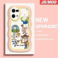 เคส JIUMOO สำหรับ OPPO Reno 7 4G Reno 8 4G F21 Pro,เคสของเล่นน่ารักพื้นนุ่มลายขอบซิลิโคนน้ำแบบดั้งเดิมเคสโทรศัพท์คลุมทั้งหมดตัวปกป้องกล้องถ่ายรูปเลนส์เคสฝาหลังกรอบเคสนิ่ม