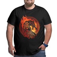 Cloocl Cotton Dragon Graphic T Shirts Tshirt Tee Mens Clothing