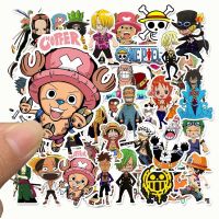 50 Cartoon Anime Stickers Luggage Scooter Refrigerator DIY Graffiti Toy Stickers Luffy Stickers